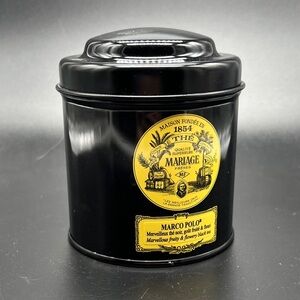 Mariage Freres Black Tea Tin EMPTY Marco Polo Parisien